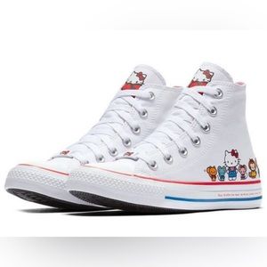 Converse Hello Kitty x Chuck Taylor All Star Canvas Hi 'White' 162944C